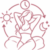 Komfort von morgens bis abends icon